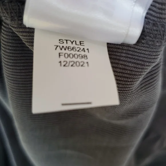 LUCKY Babydoll Tank Top Grey Ribbed Medium NWOT - Picture 9 of 11